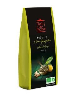 Thé vert Citron Gingembre BIO, 100 g